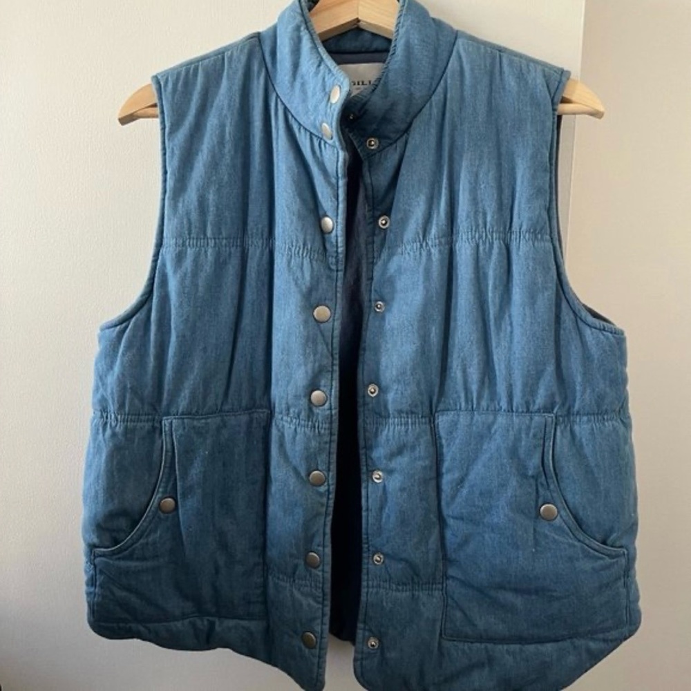 Gilli Light Blue Denim Vest